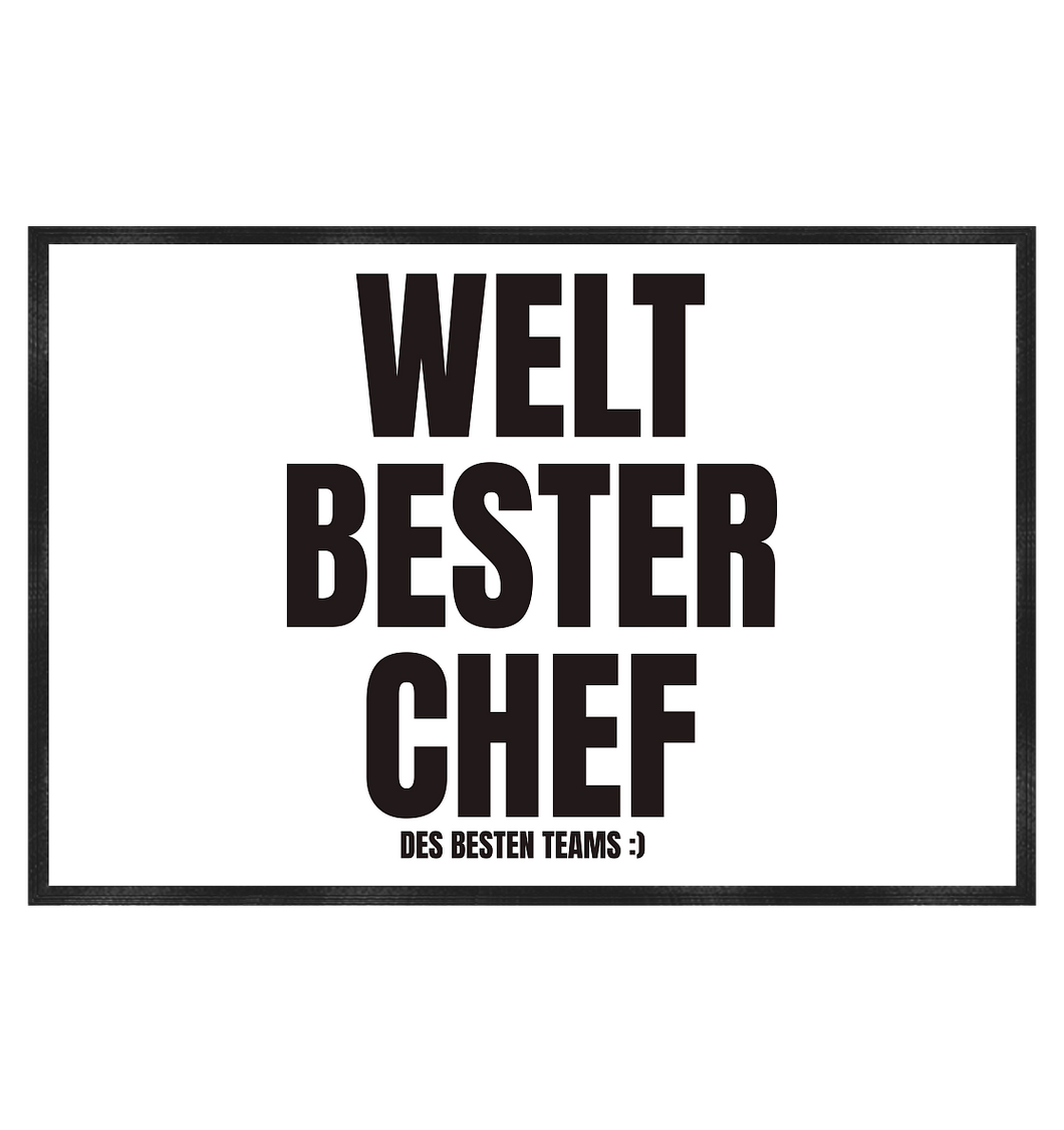 Welt Bester Chef  - Fußmatte 60x40cm