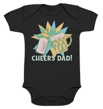 Lade das Bild in den Galerie-Viewer, Cheers Dad! - Organic Baby Bodysuite
