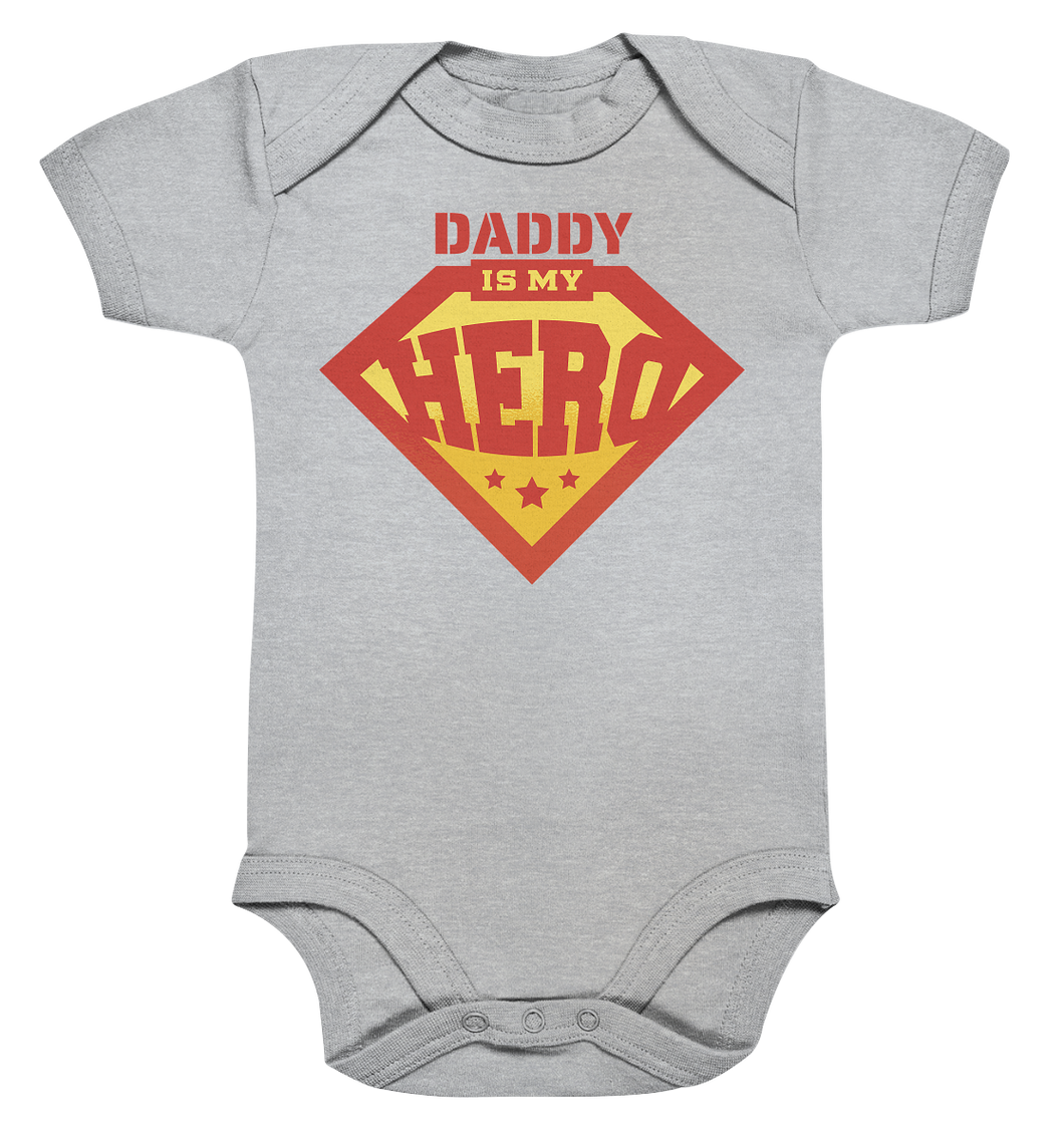 Daddy is my Hero - Organic Baby Bodysuite