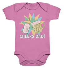 Lade das Bild in den Galerie-Viewer, Cheers Dad! - Organic Baby Bodysuite
