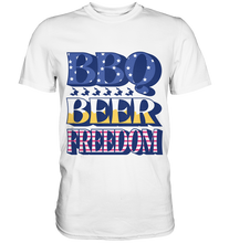 Lade das Bild in den Galerie-Viewer, BBQ BEER FREEDOM - Premium Shirt
