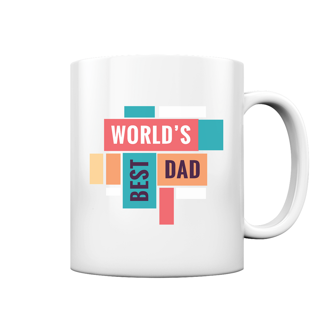 World's Best Dad - Tasse weiß