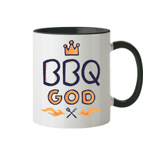 Lade das Bild in den Galerie-Viewer, BBQ GOD - Tasse zweifarbig
