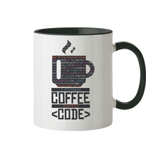 Lade das Bild in den Galerie-Viewer, Coffee Code Tasse - Tasse zweifarbig
