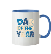 Lade das Bild in den Galerie-Viewer, Dad of the Year Tasse - Tasse zweifarbig
