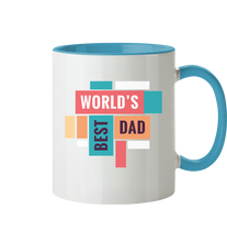 Lade das Bild in den Galerie-Viewer, World&#39;s Best Dad - Tasse zweifarbig
