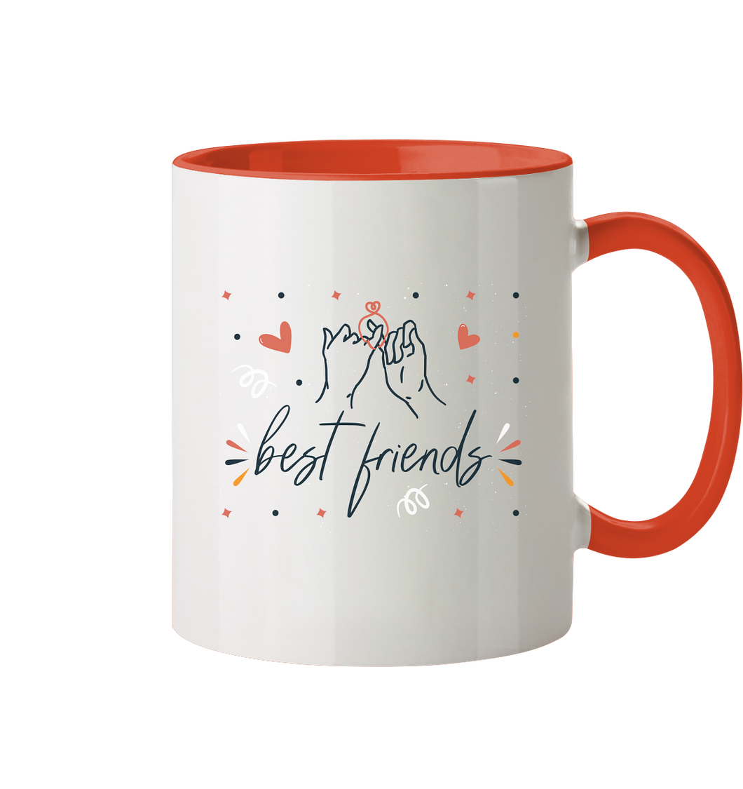 Best Friends Tasse - Tasse zweifarbig