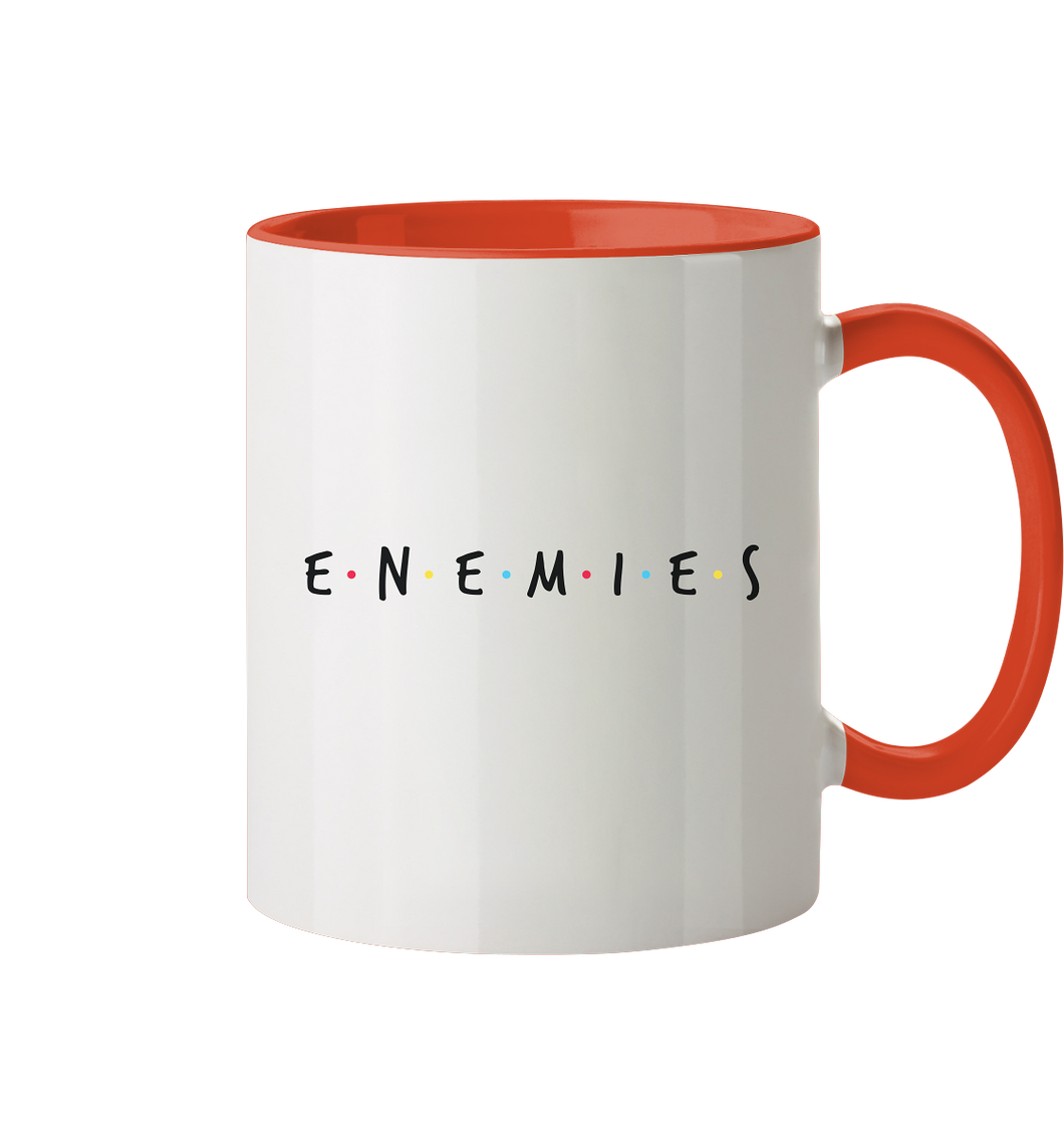 Enemies Tasse - Tasse zweifarbig