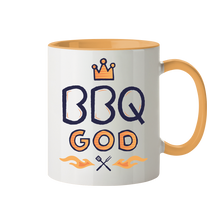 Lade das Bild in den Galerie-Viewer, BBQ GOD - Tasse zweifarbig
