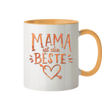 Lade das Bild in den Galerie-Viewer, Mama ist die Beste Tasse - Tasse zweifarbig
