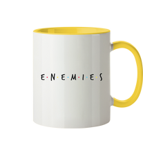 Lade das Bild in den Galerie-Viewer, Enemies Tasse - Tasse zweifarbig
